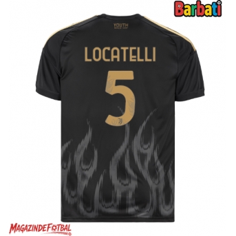 Juventus Manuel Locatelli #5 Tricou Fotbal Replică 2026-27 Barbati Treilea
